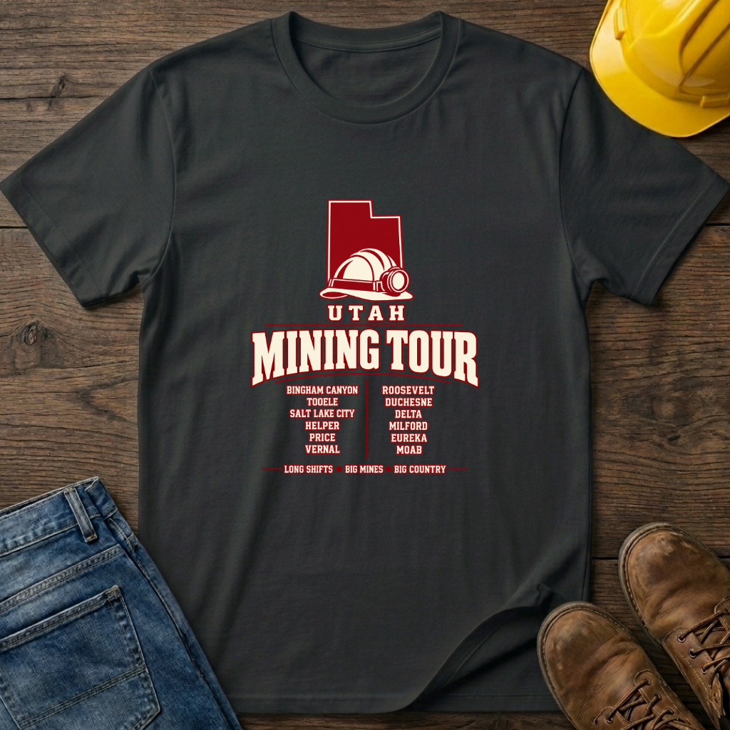 Utah Mining Tour T-Shirt