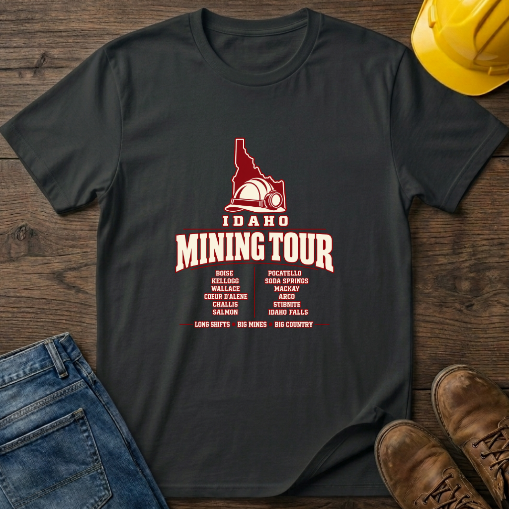 Idaho Mining Tour T-Shirt