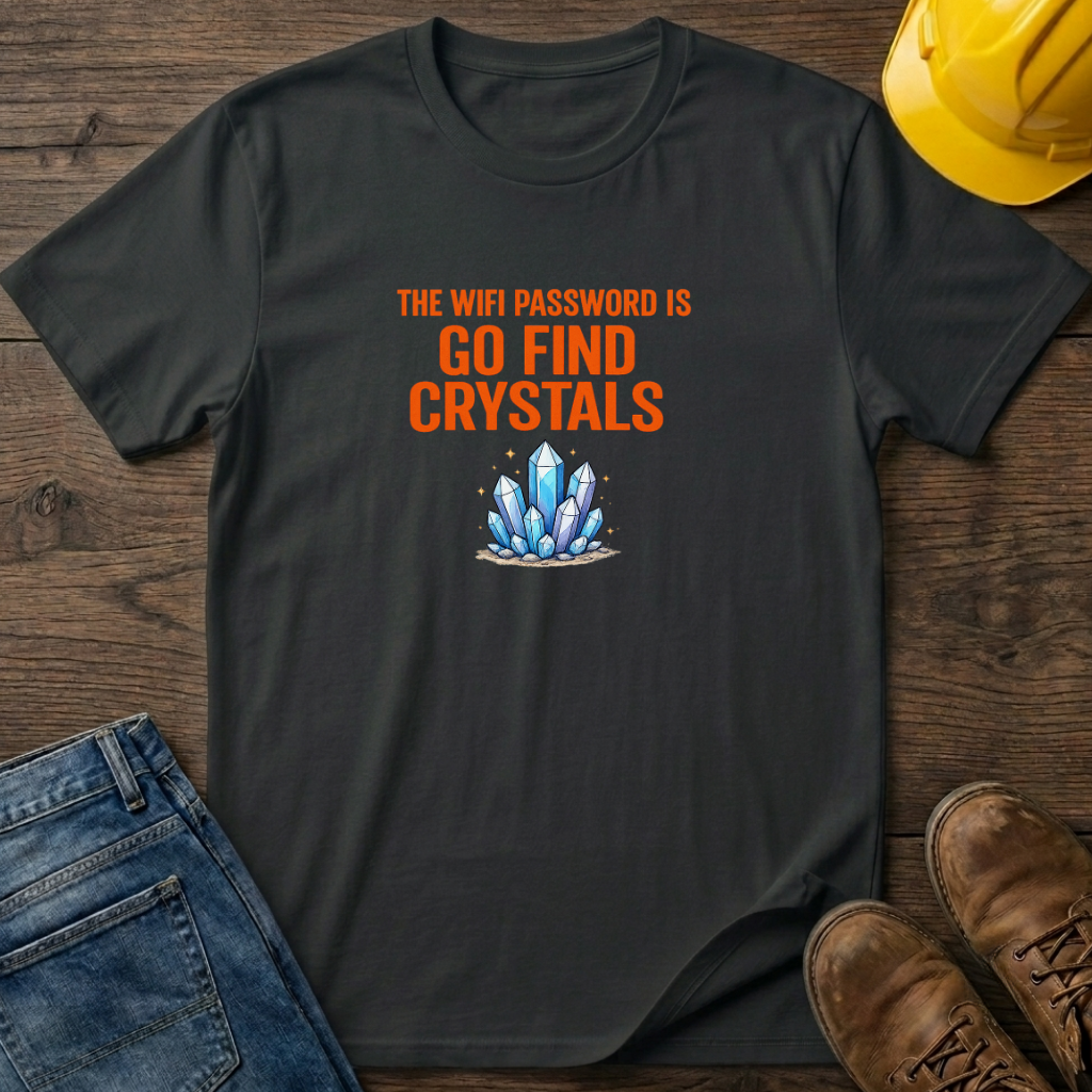 Go Find Crystals T-Shirt