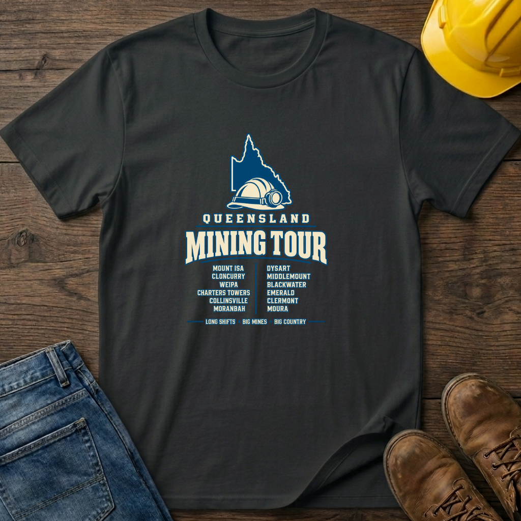 Queensland Mining Tour T-Shirt