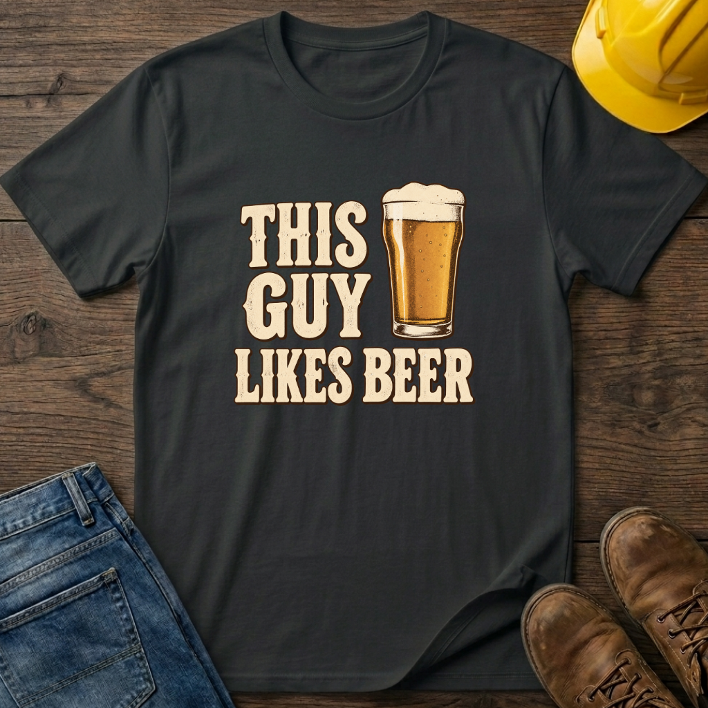 This Guy Likes Beer T-Shirt