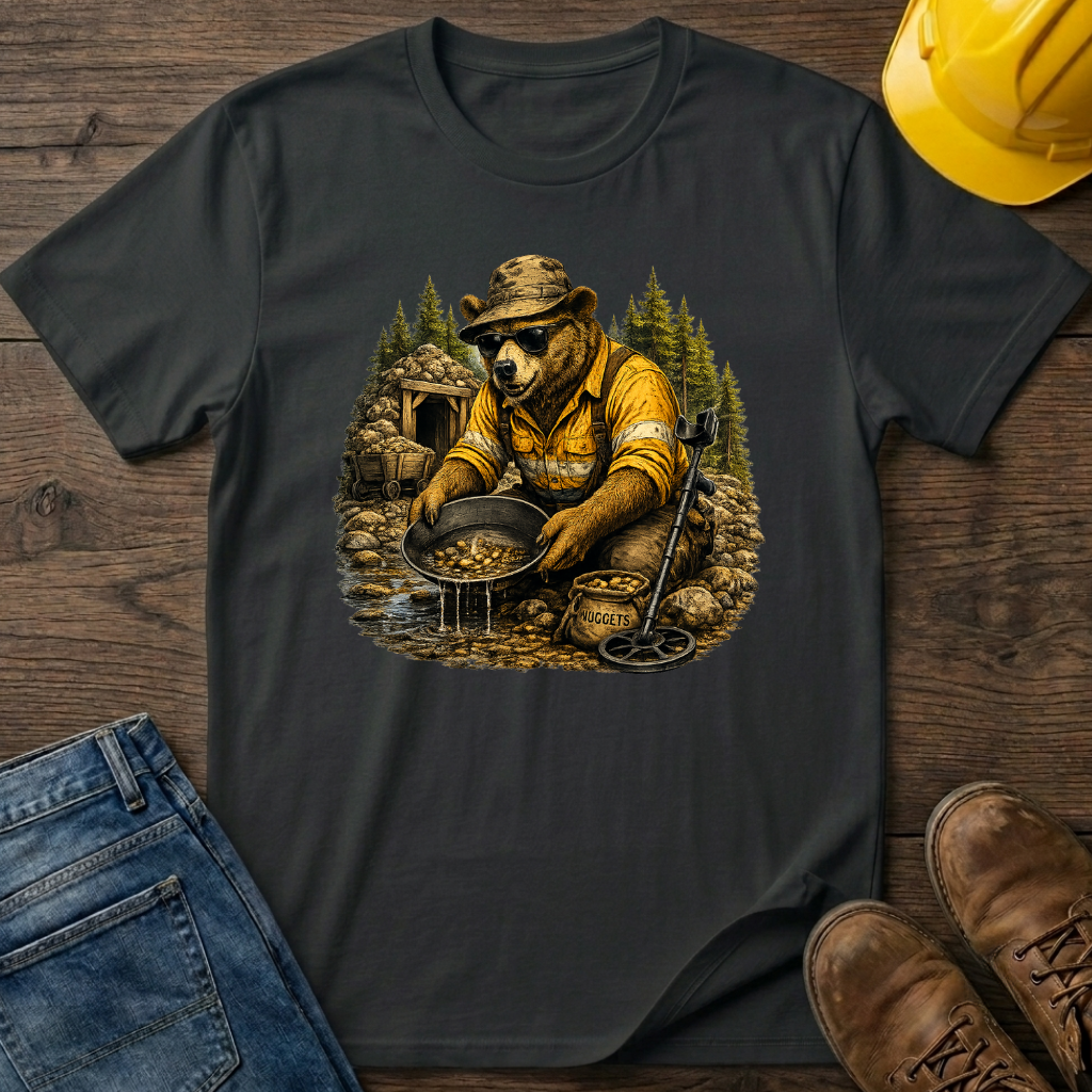 Grizzly Panning Gold T-Shirt
