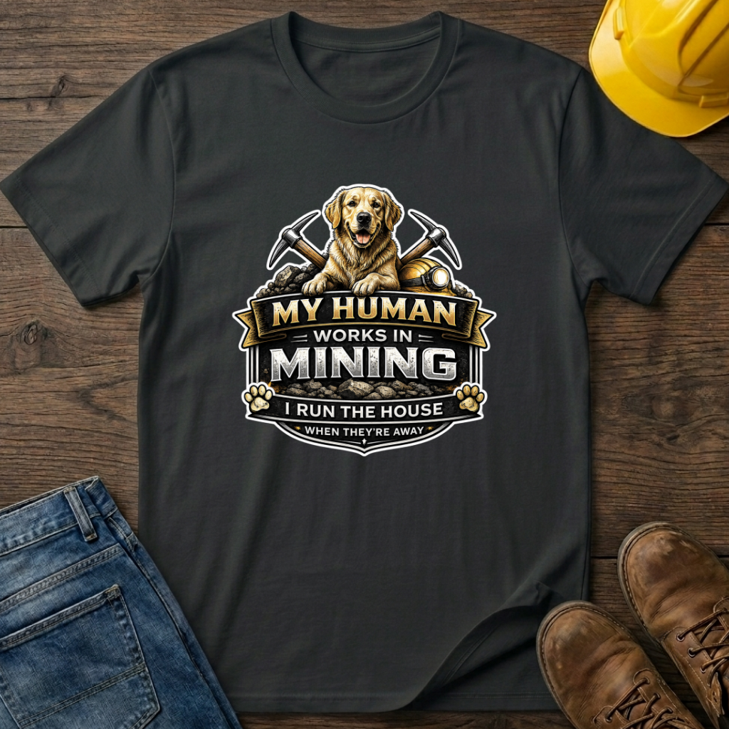 I Run The House - Dog T-Shirt