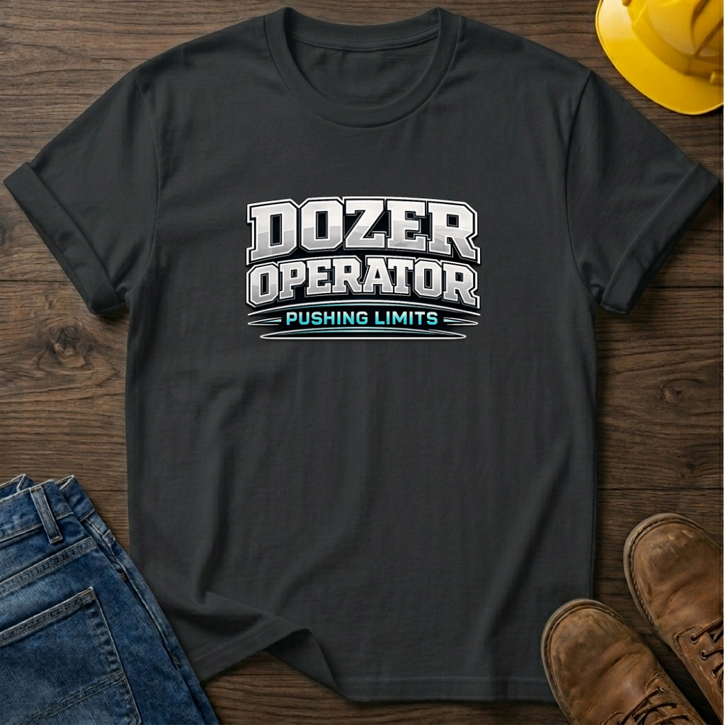 Dozer Operator Pushing Limits T-Shirt