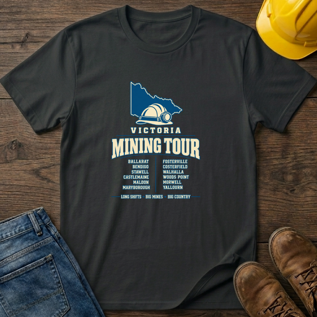 Victoria Mining Tour T-Shirt