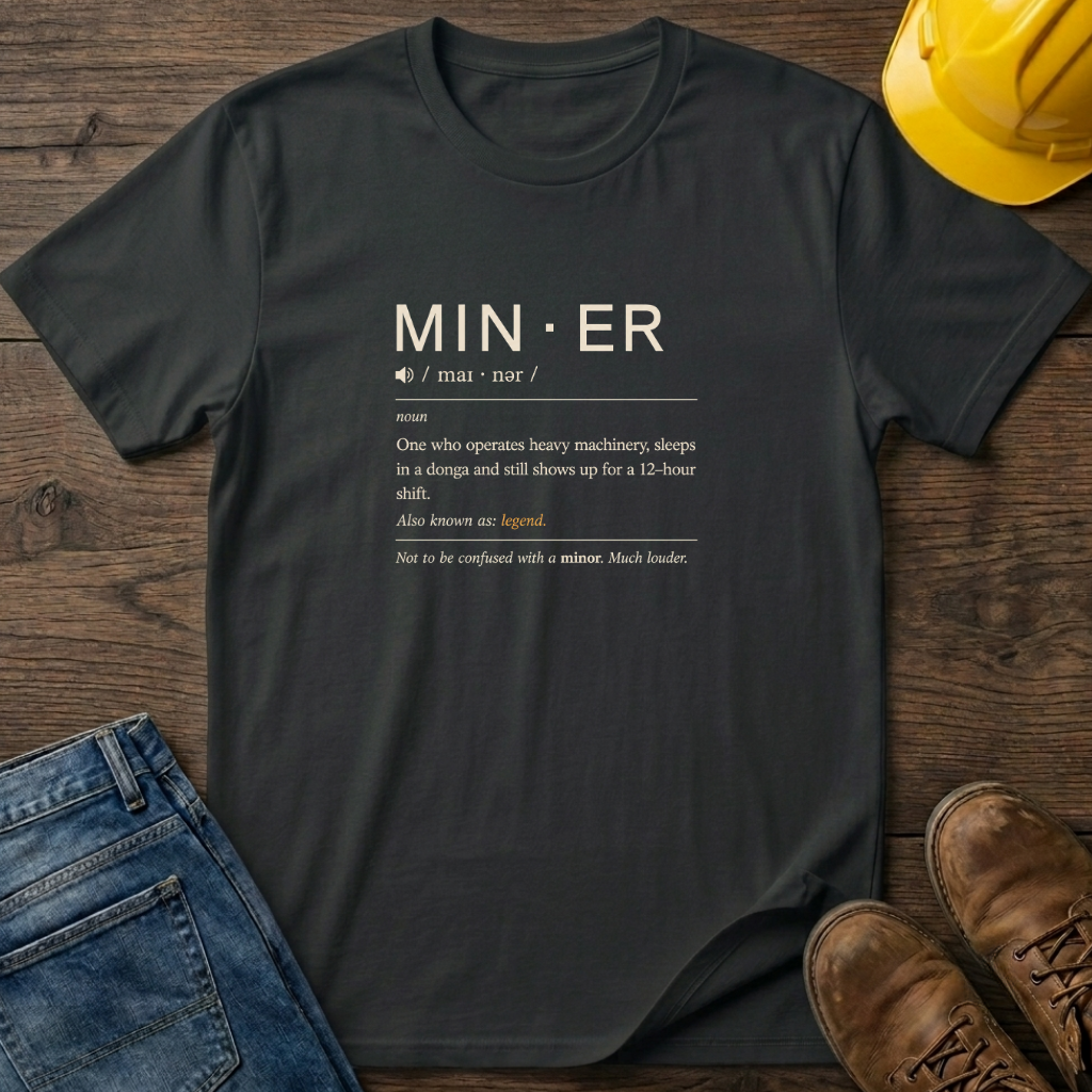Miner Definition T-Shirt