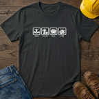 Wake Coffee Mine Beer T-Shirt