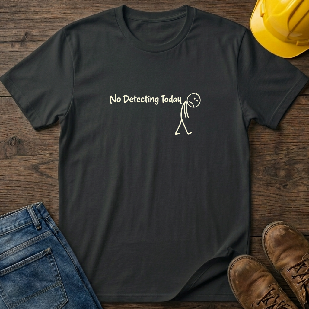 No Detecting Today T-Shirt