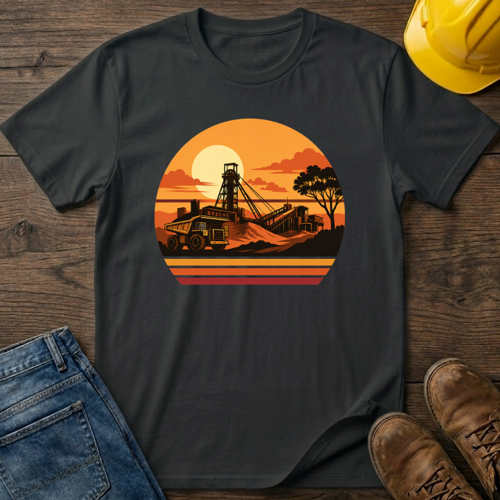 Minesite At Sunset T-Shirt