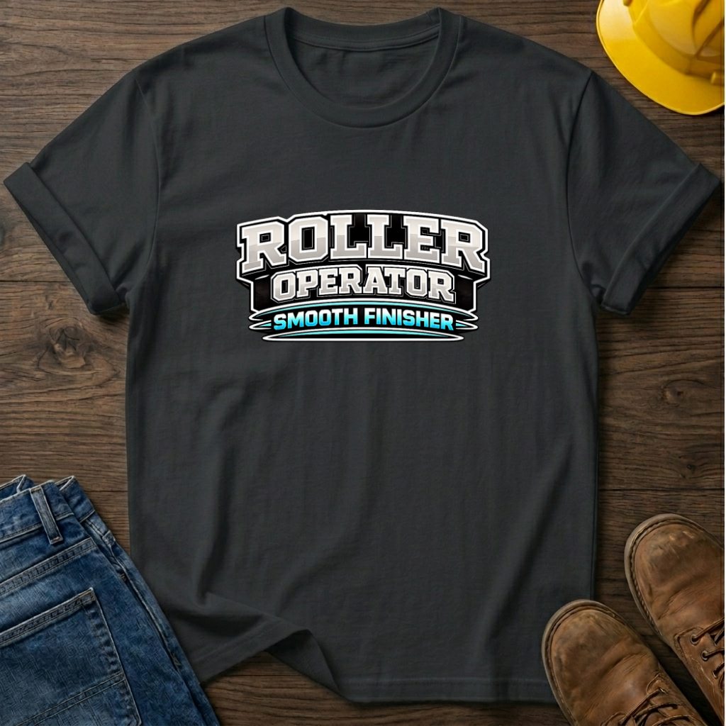 Roller Operator Smooth Finisher T-Shirt