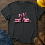 Pink Work Boots T-Shirt