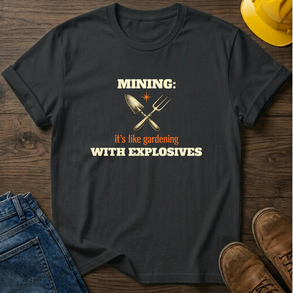 Mining Like Gardening T-Shirt