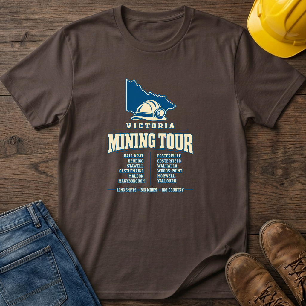 Victoria Mining Tour T-Shirt