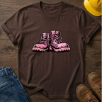 Pink Work Boots T-Shirt