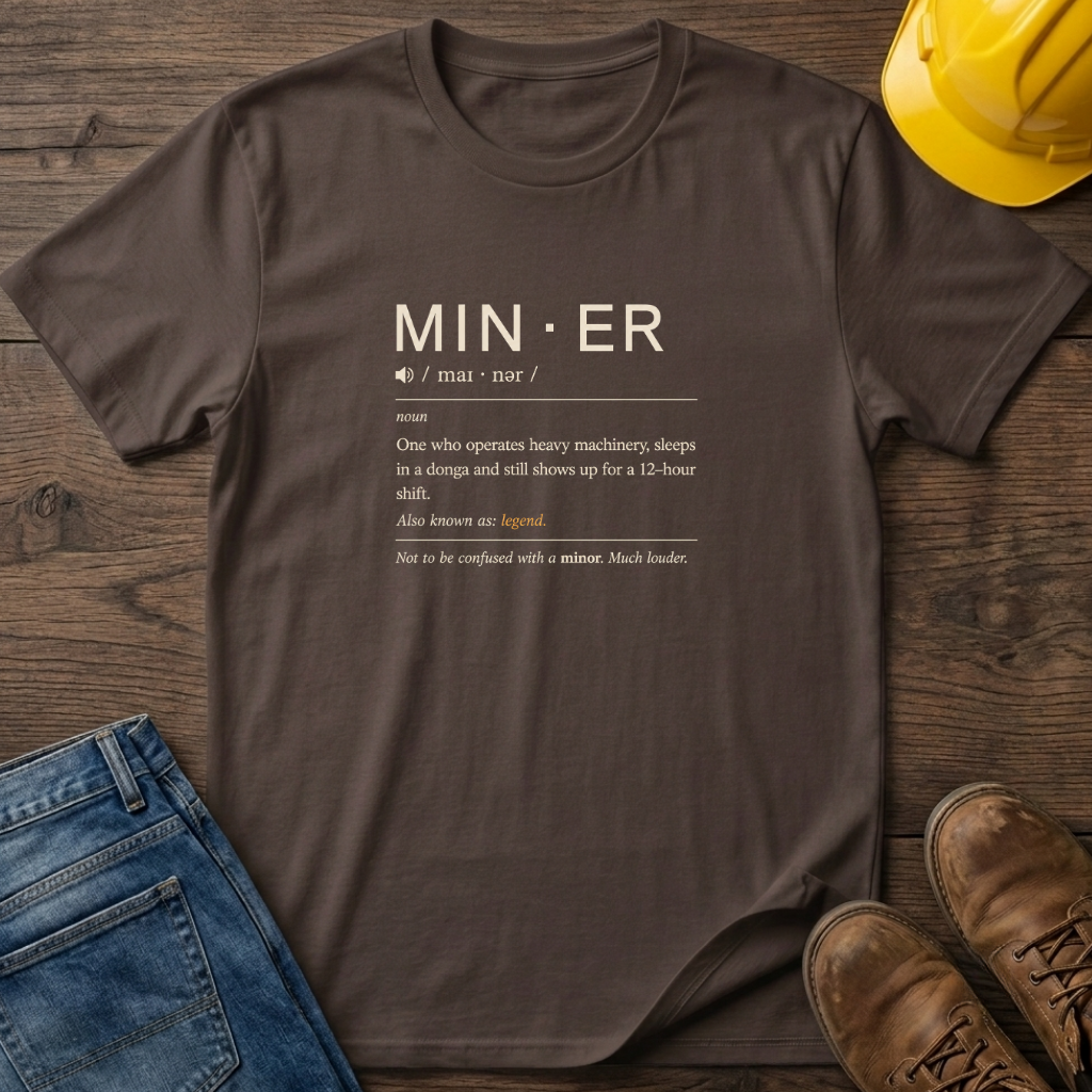 Miner Definition T-Shirt