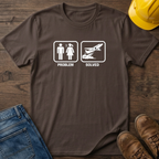 Problem Solved Fly Out Day T-Shirt