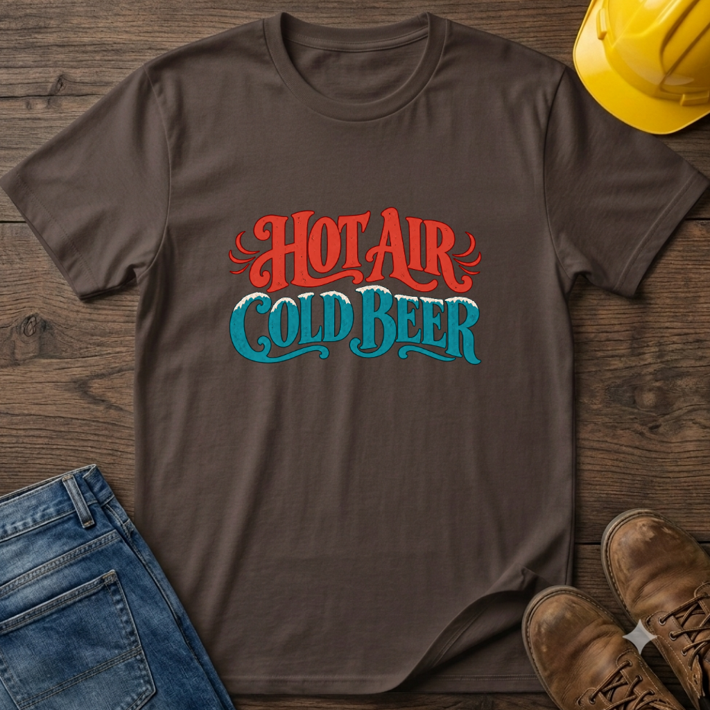 Hot Air Cold Beer T-Shirt