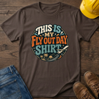 Fly Out Day Shirt Circle T-Shirt