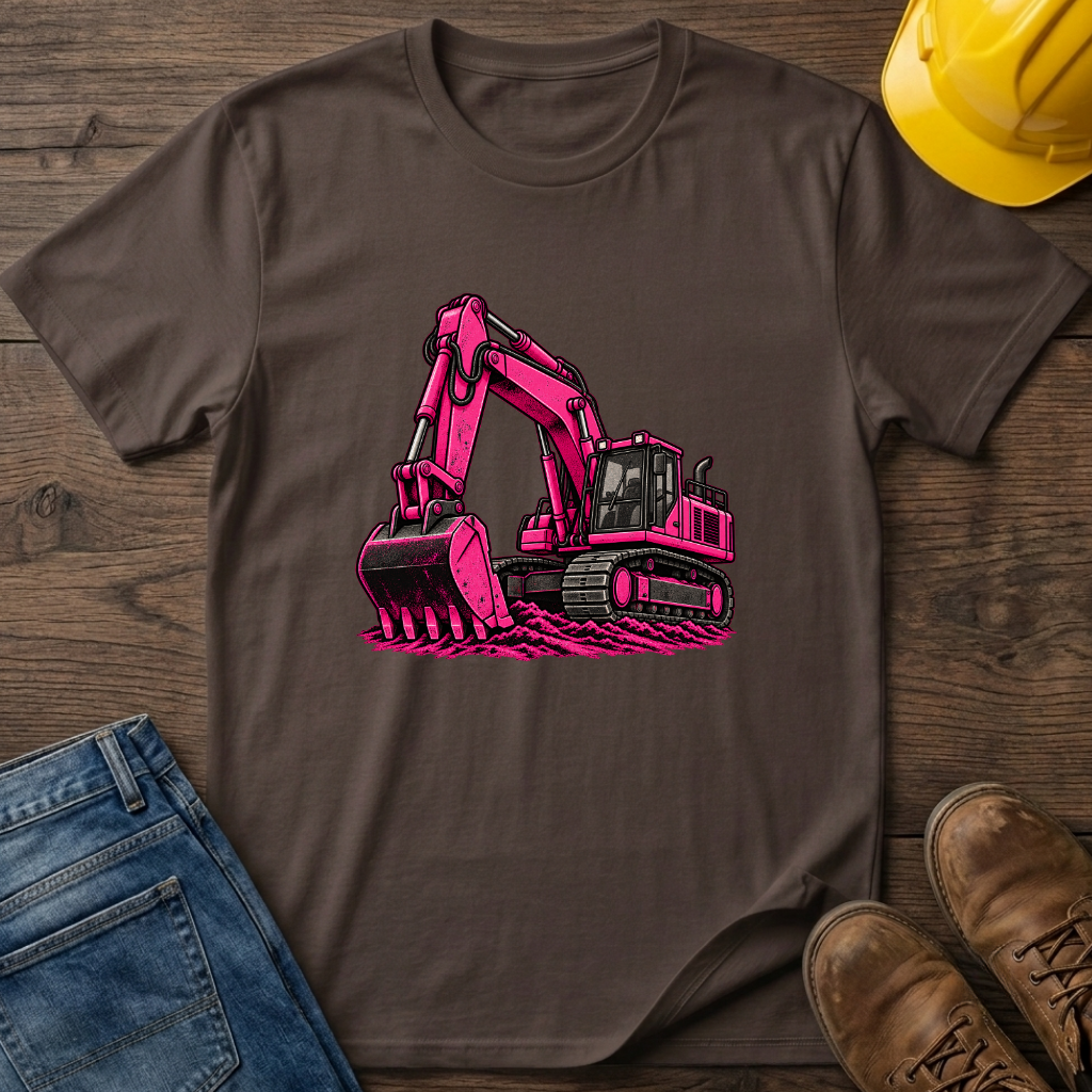 Pink Digger T-Shirt