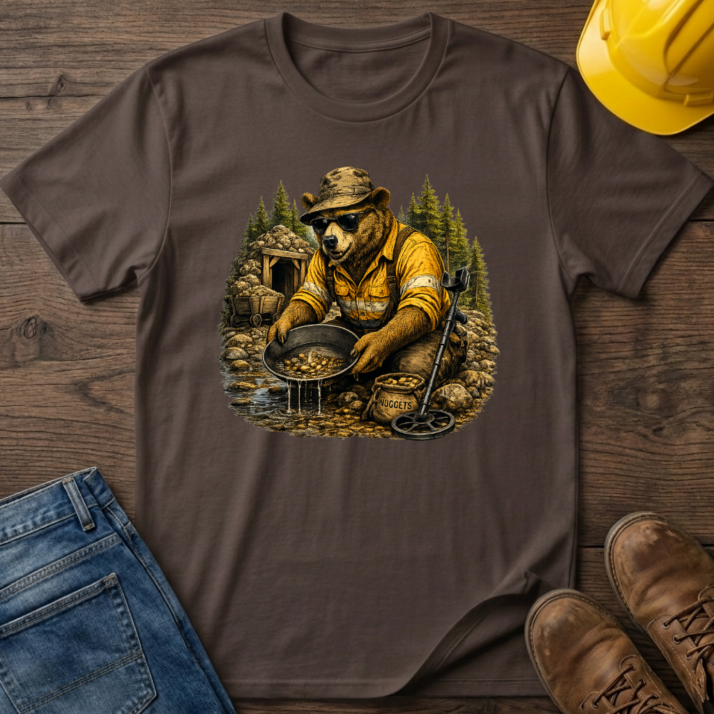 Grizzly Panning Gold T-Shirt