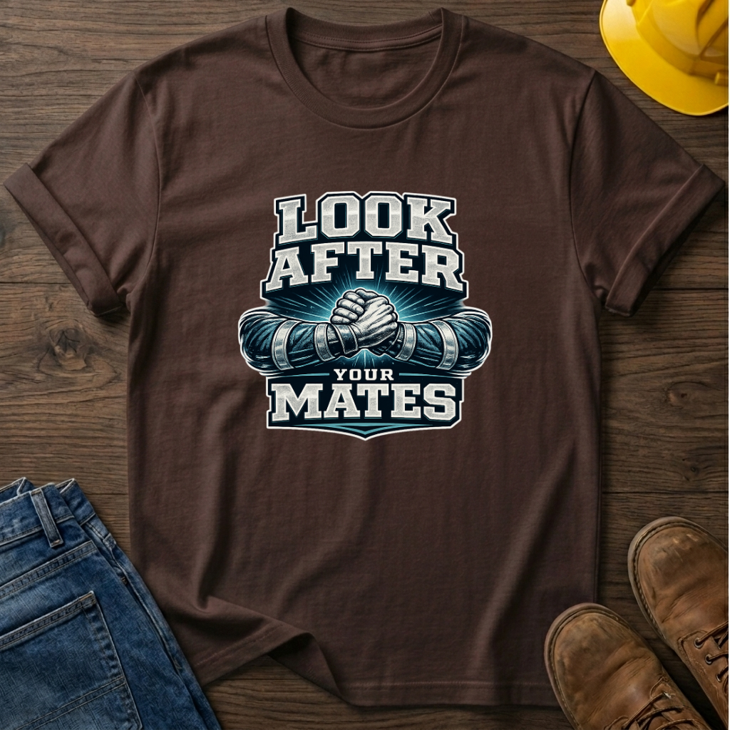 Look After Your Mates Dark T-Shirt
