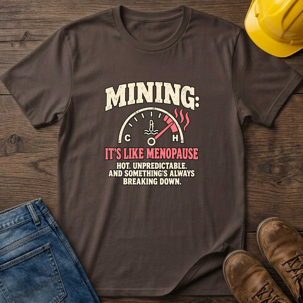 Mining Like Menopause T-Shirt