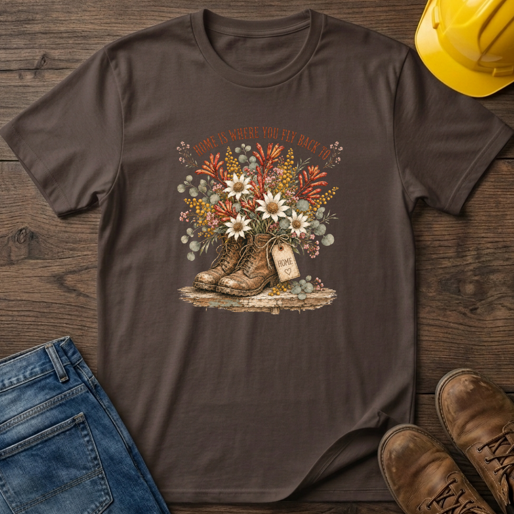 Home Is Where You Fly Back To T-Shirt