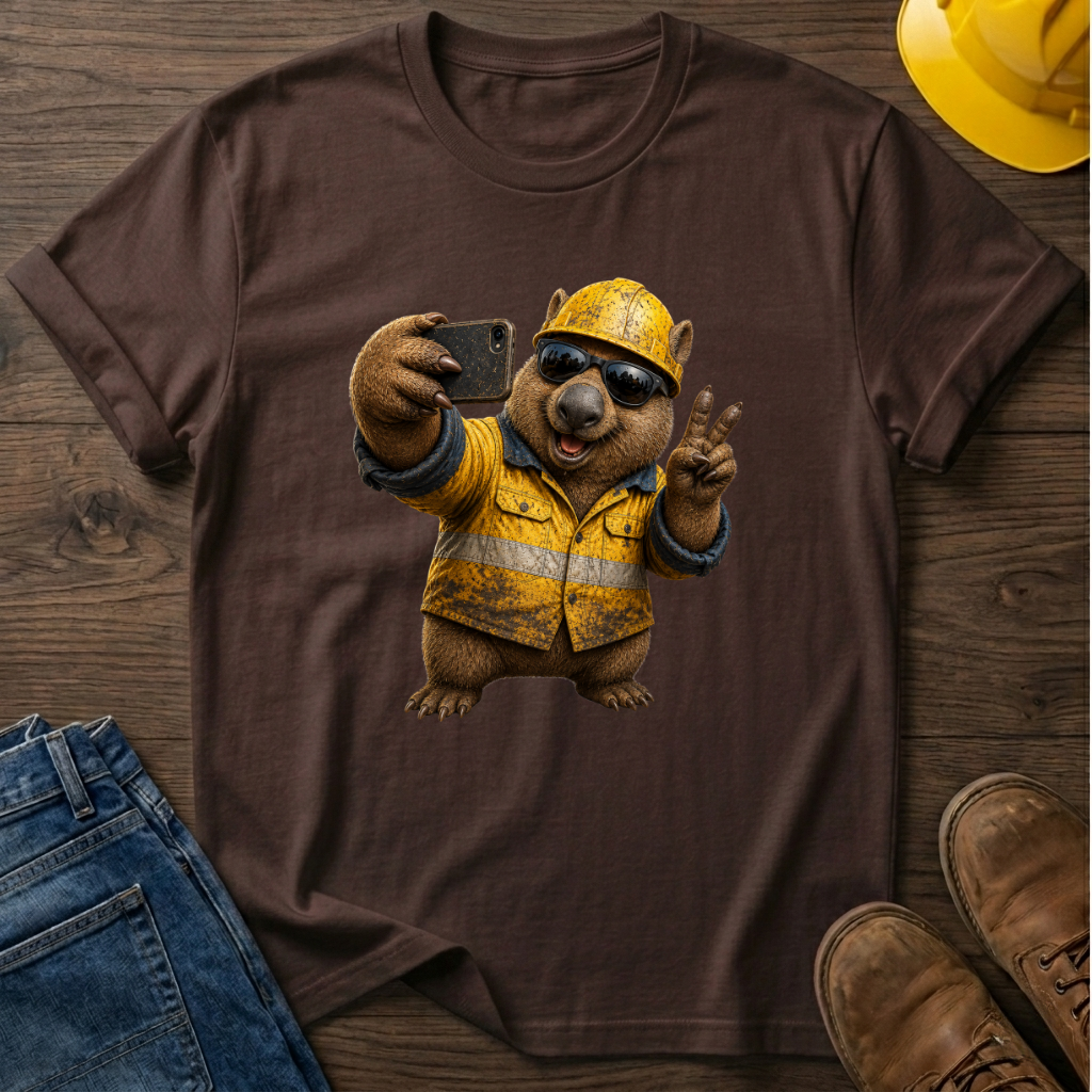 Wombat Selfie T-Shirt