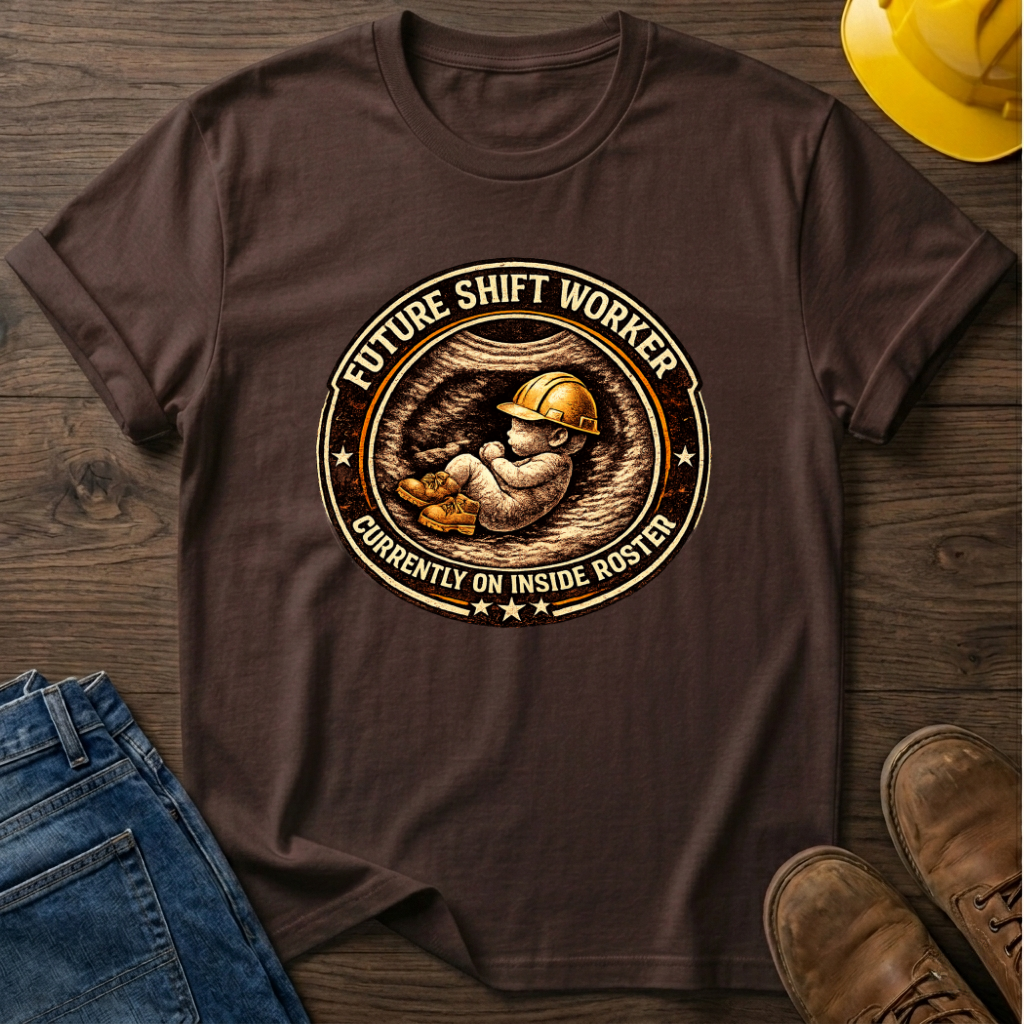 Future Shift Worker Inside T-Shirt