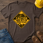 Caution Tired As F*#k T-Shirt