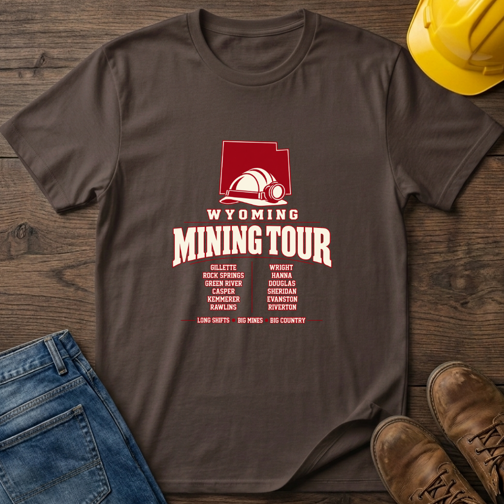 Wyoming Mining Tour T-Shirt