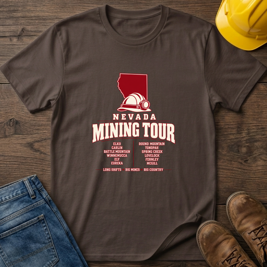 Nevada Mining Tour T-Shirt