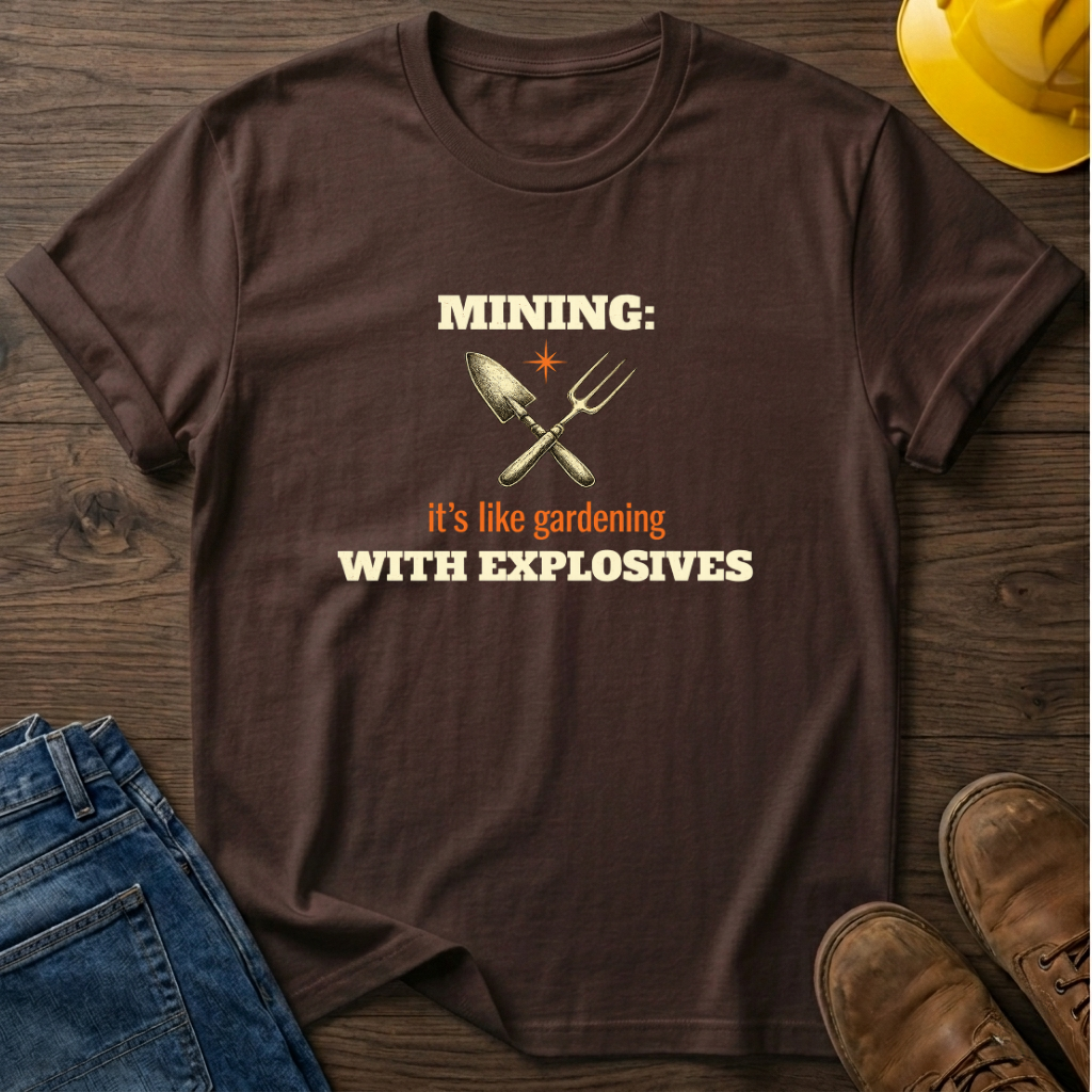Mining Like Gardening T-Shirt