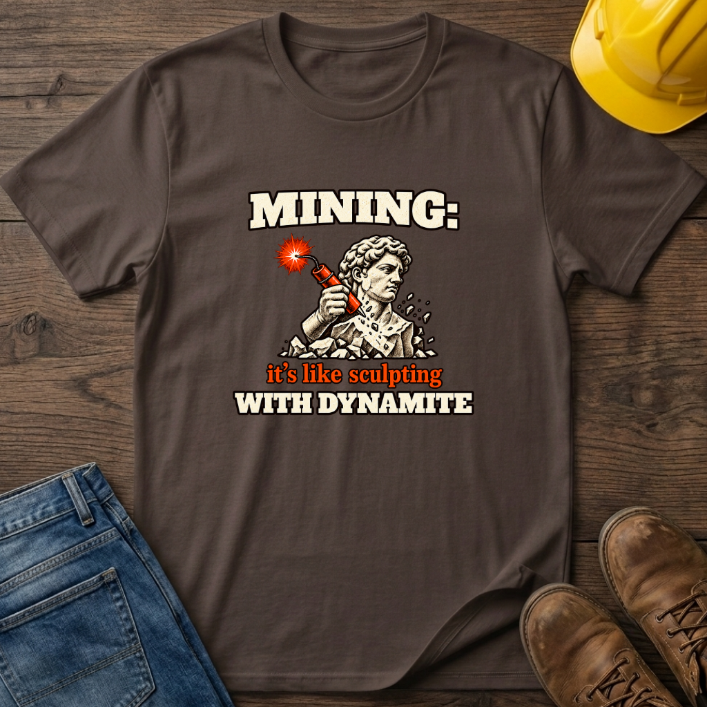 Mining Like Sculpting T-Shirt