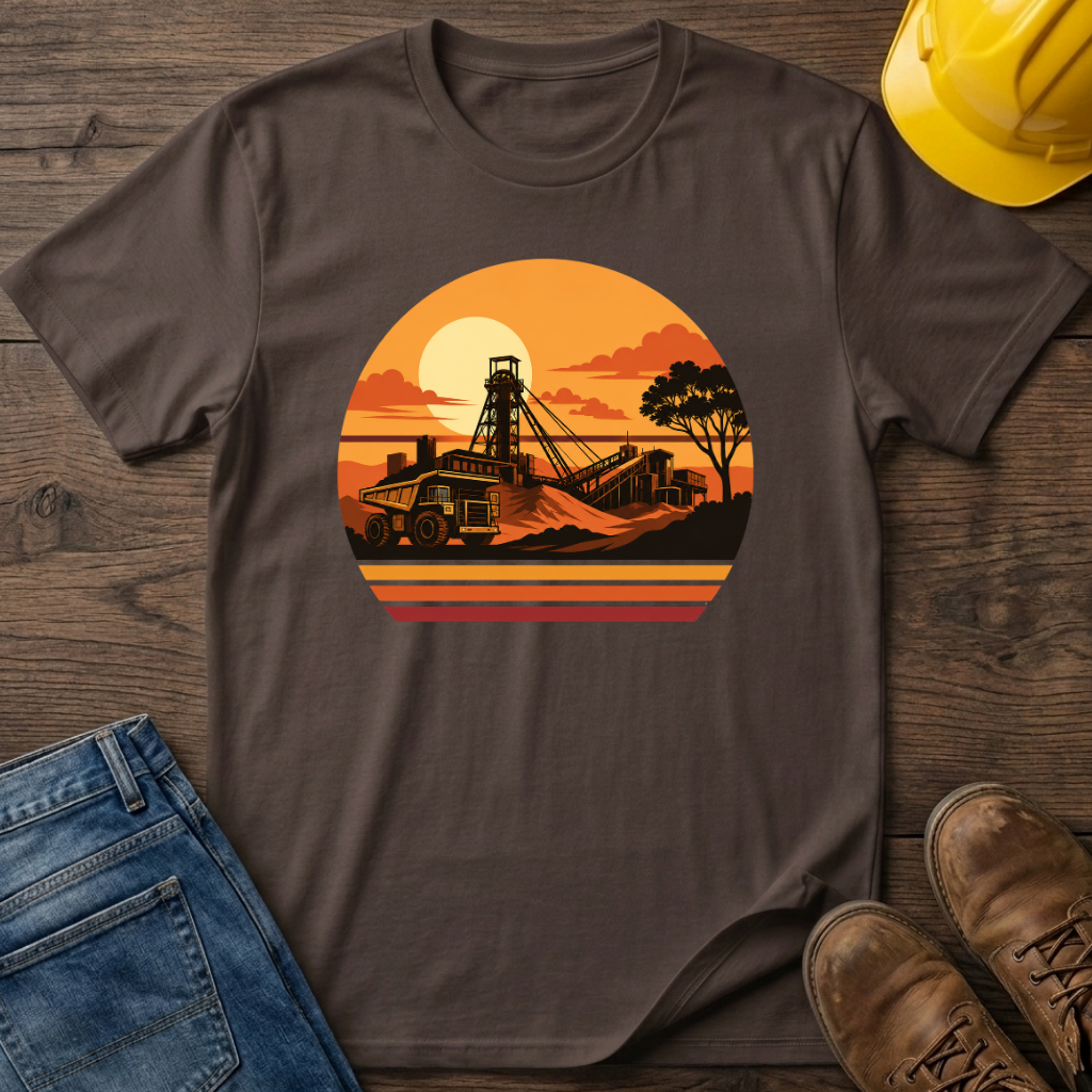 Minesite At Sunset T-Shirt
