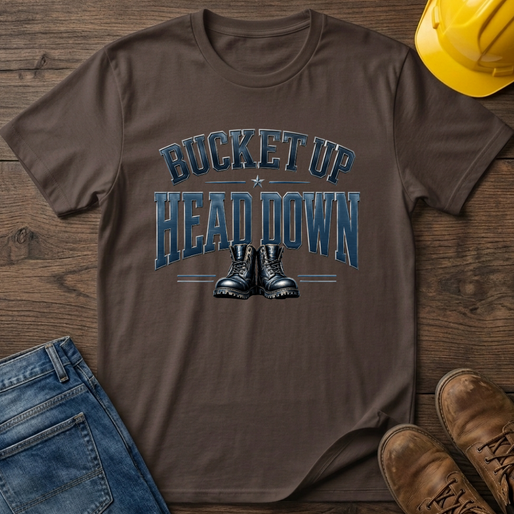 Bucket Up Head Down T-Shirt