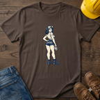 Mining Pinup Female T-Shirt