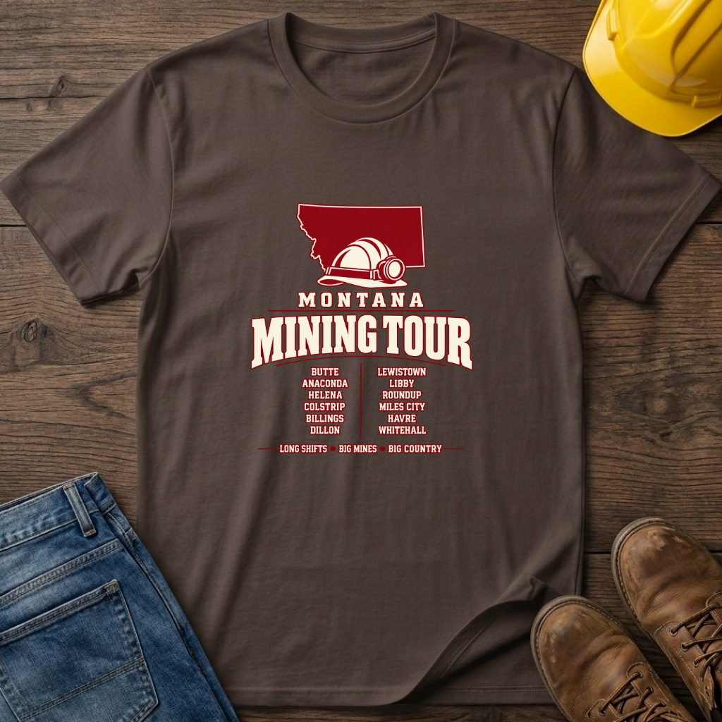 Montana Mining Tour T-Shirt