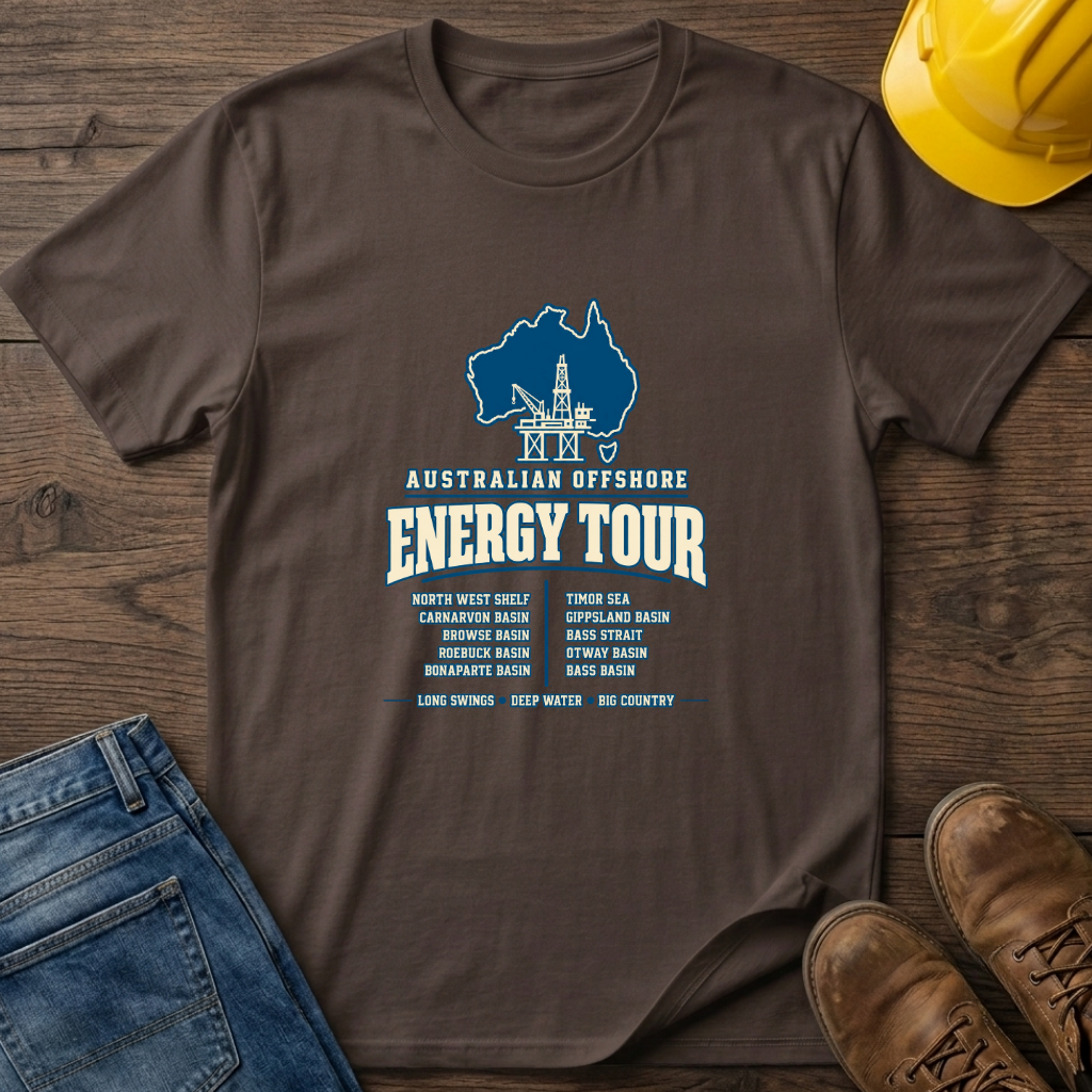 AUS Offshore Energy Tour T-Shirt