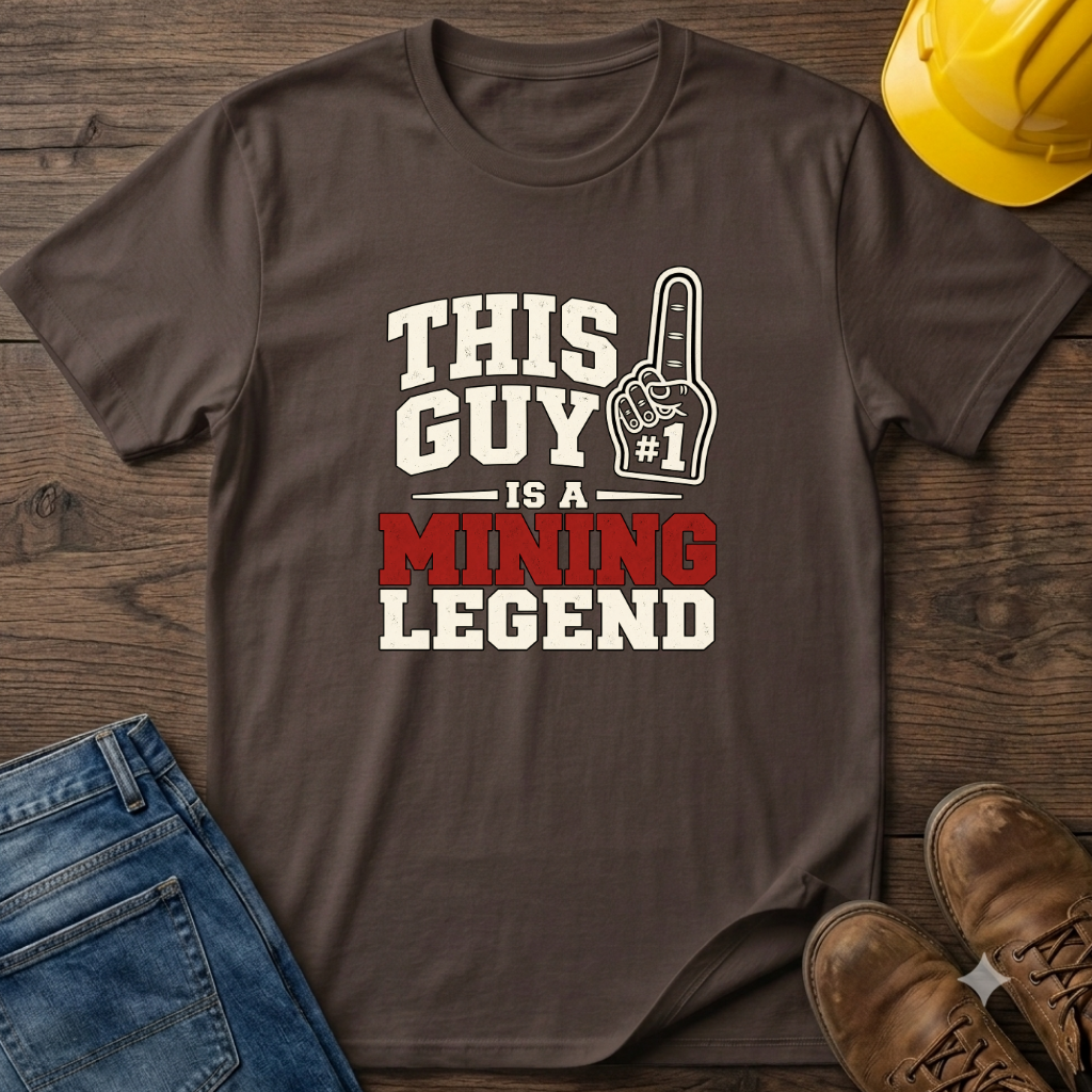 Mining Legend Guy T-Shirt