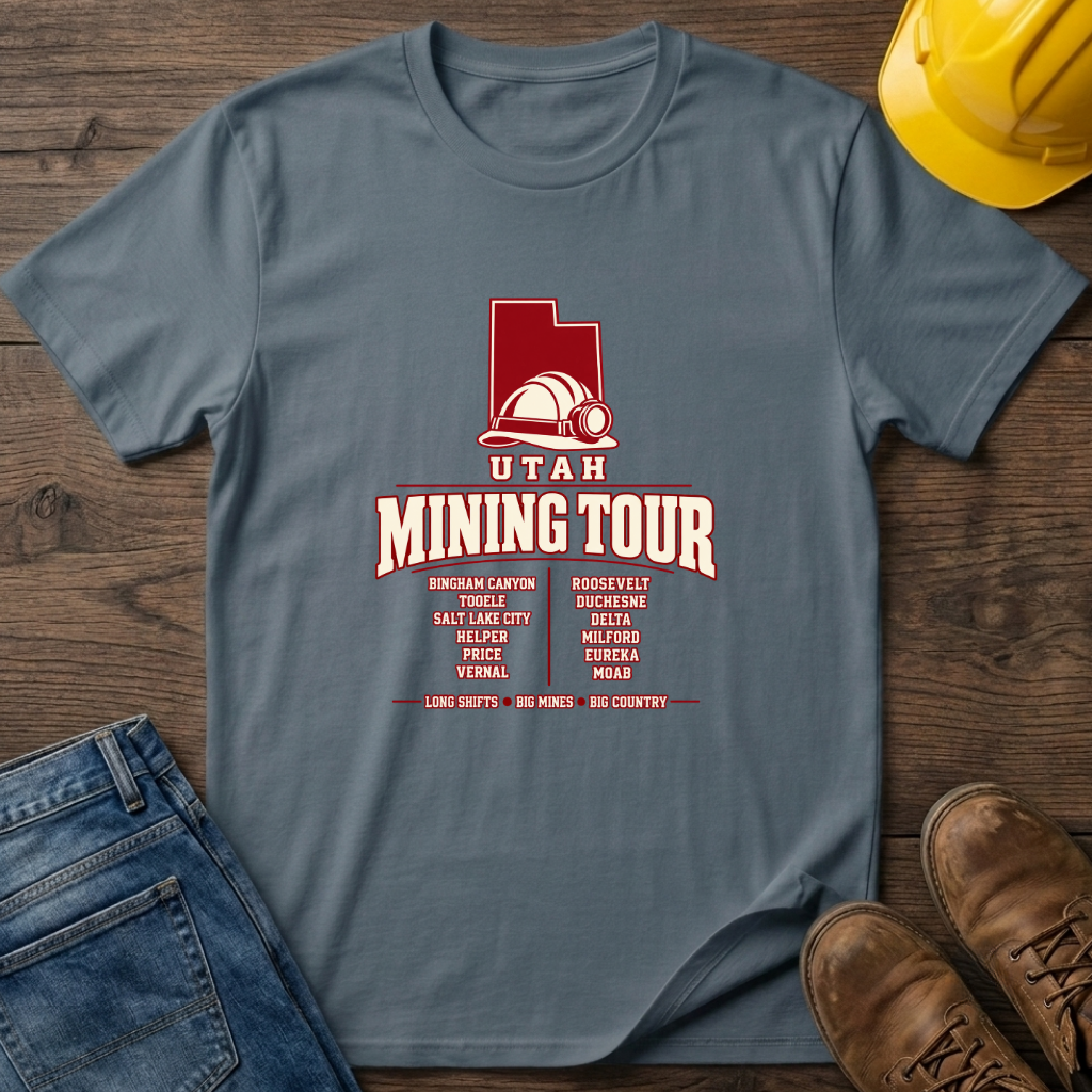 Utah Mining Tour T-Shirt