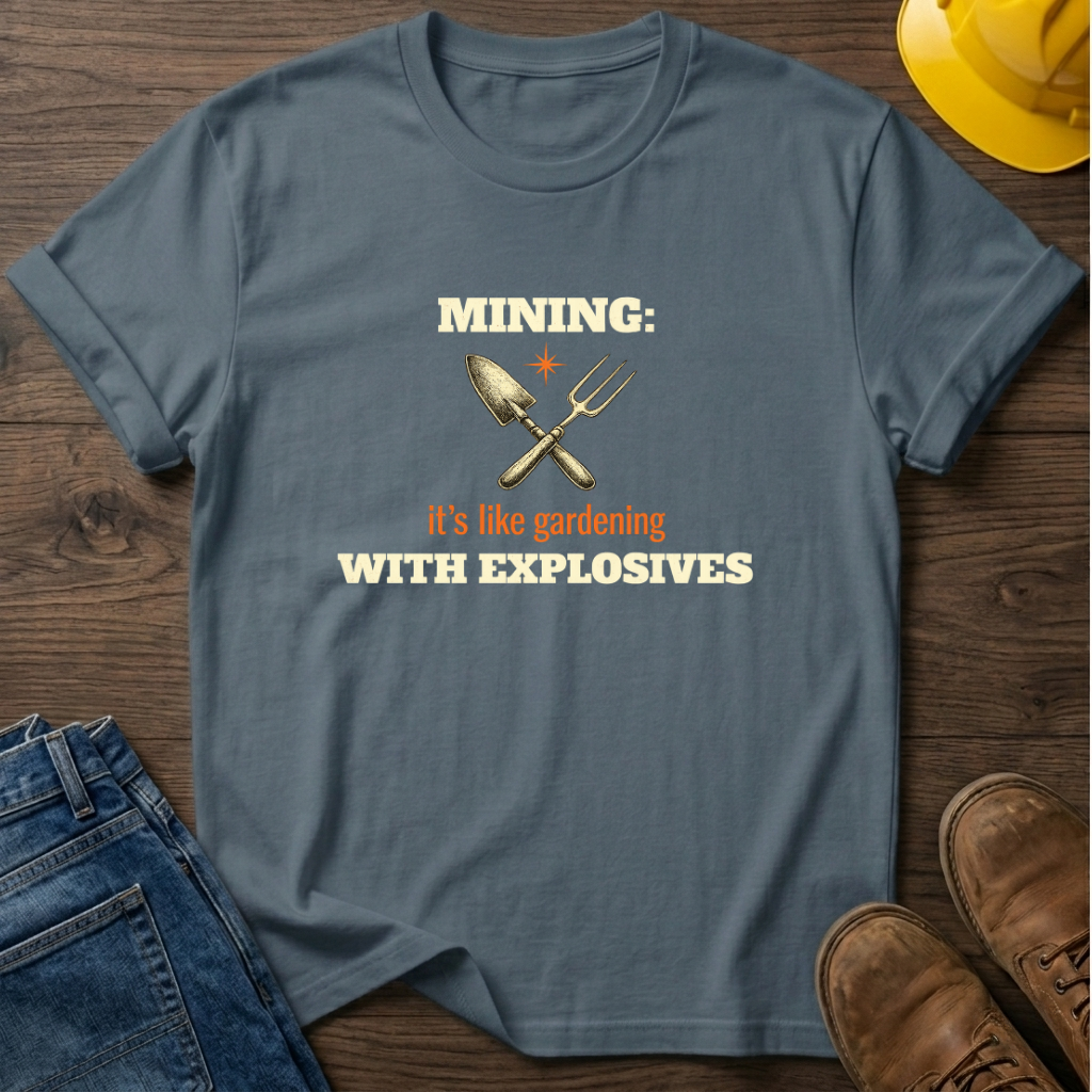 Mining Like Gardening T-Shirt