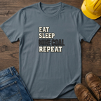 Eat Sleep Mine Coal Repeat T-Shirt