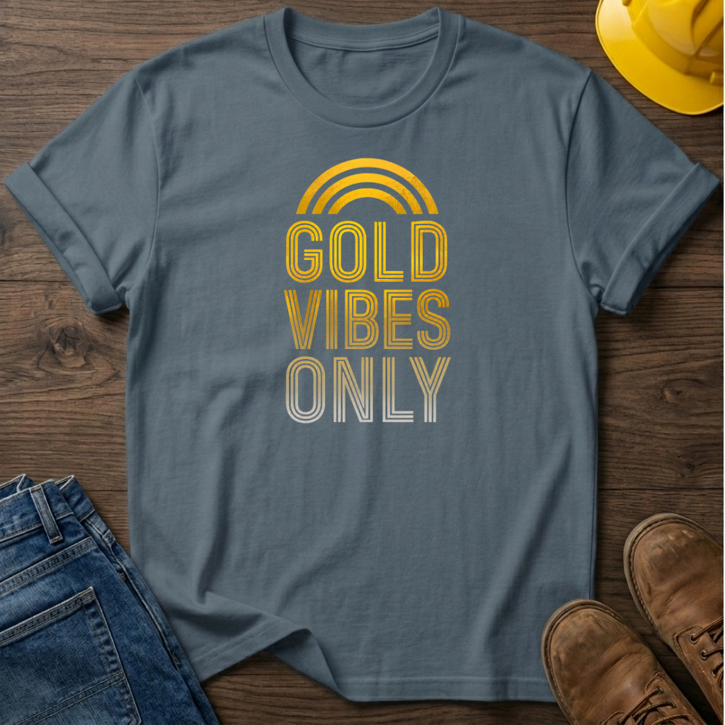 Gold Vibes Only T-Shirt
