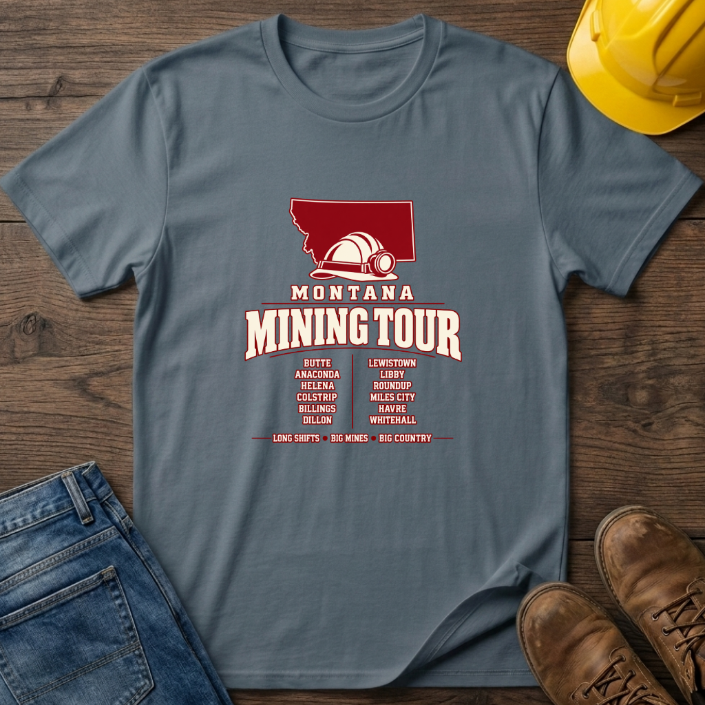 Montana Mining Tour T-Shirt