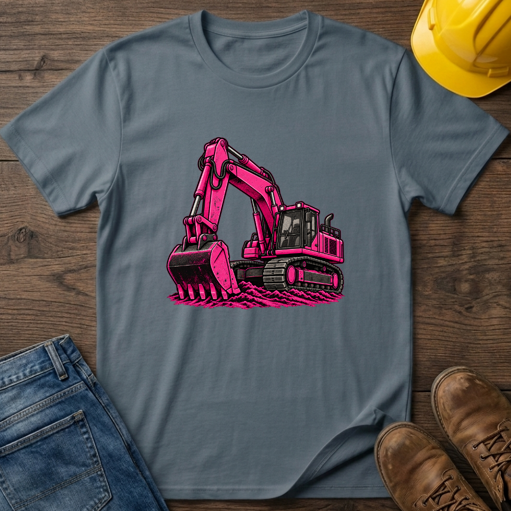Pink Digger T-Shirt
