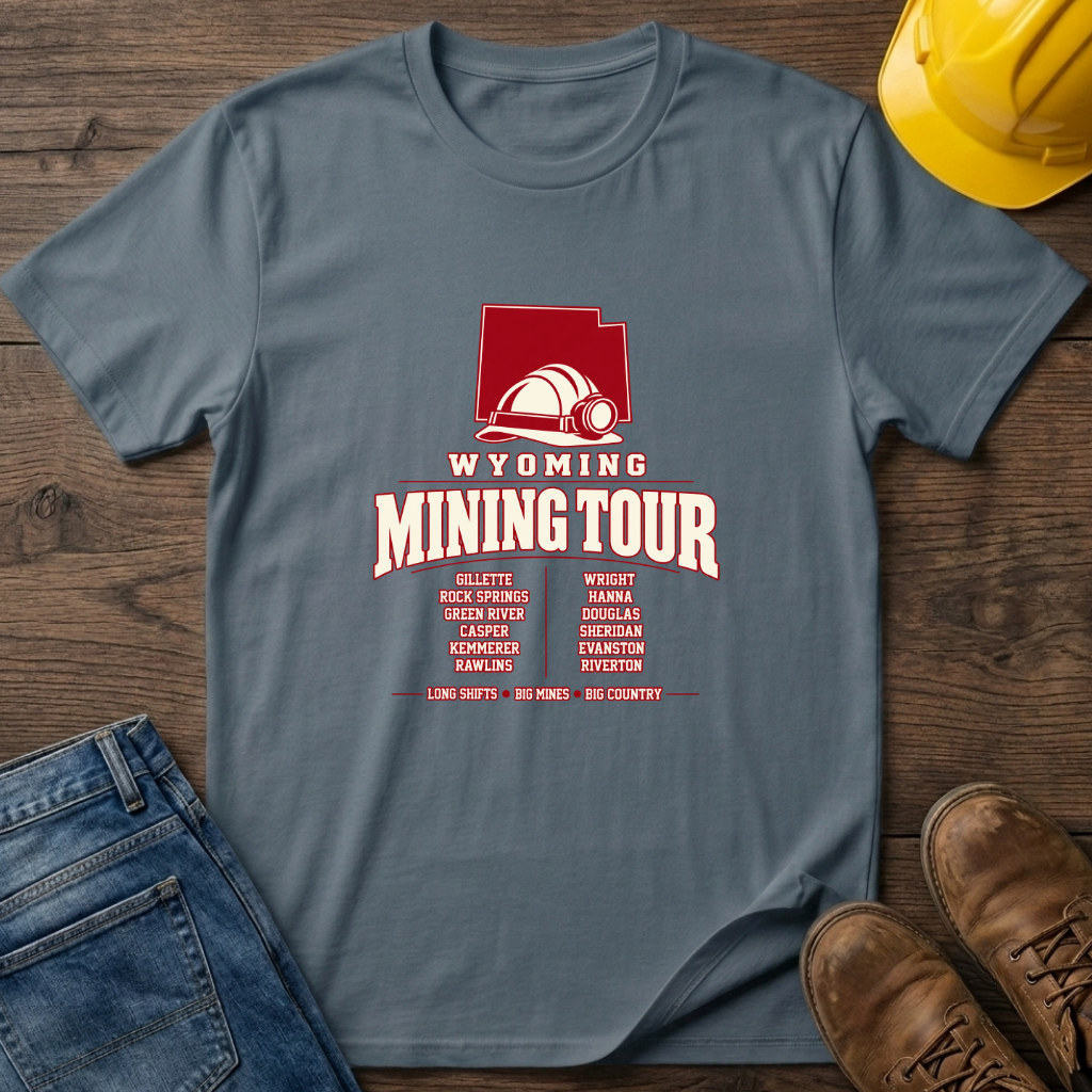 Wyoming Mining Tour T-Shirt