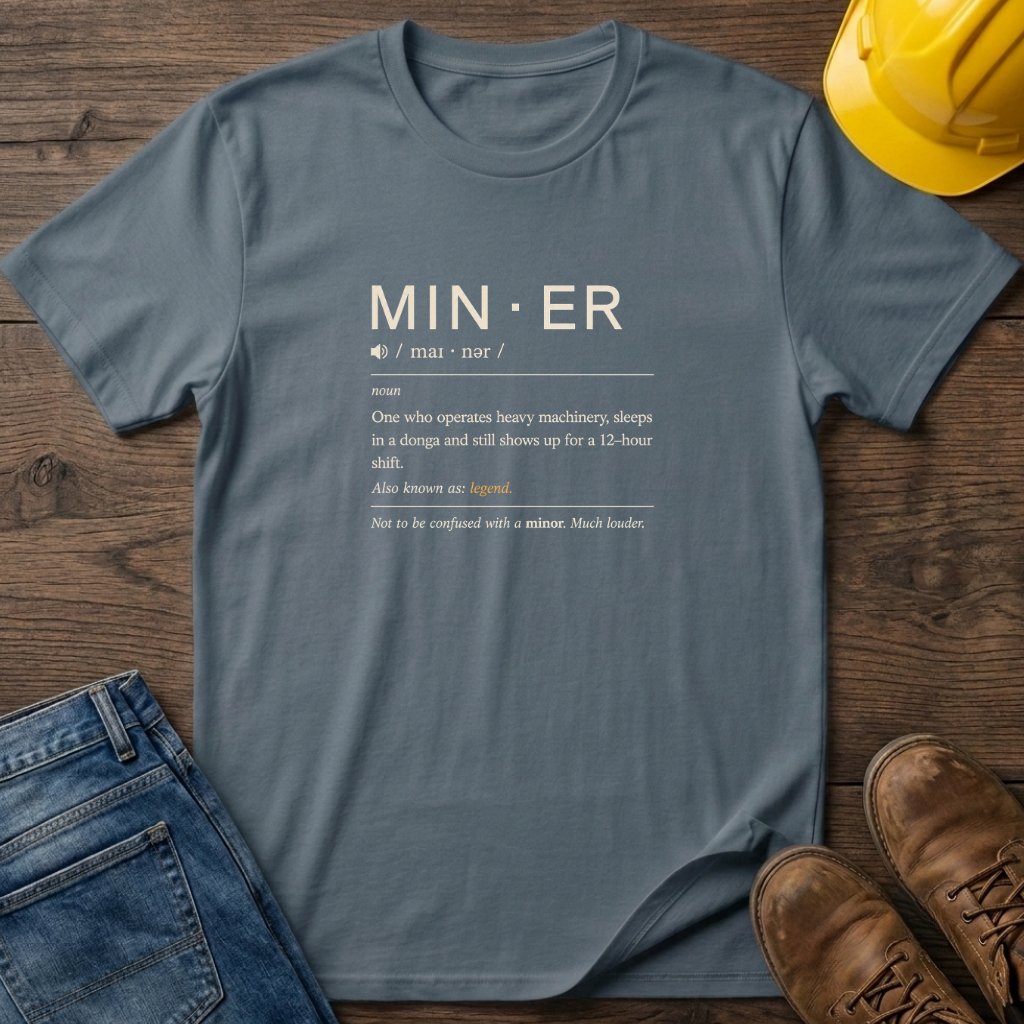 Miner Definition T-Shirt