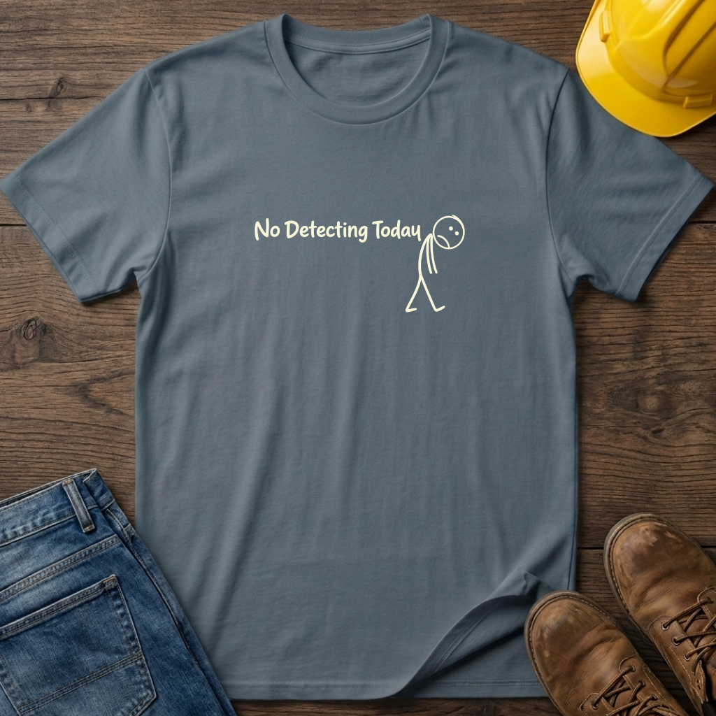 No Detecting Today T-Shirt