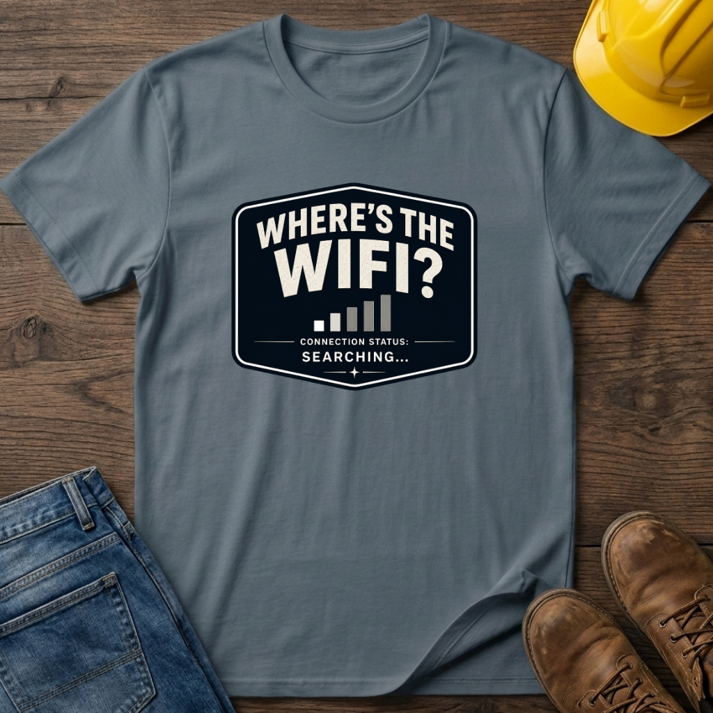 Where's The Wifi T-Shirt